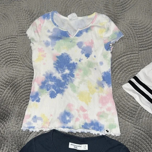 Abercrombie kids short sleeve shirt bundle size 7/8 - Picture 5 of 5